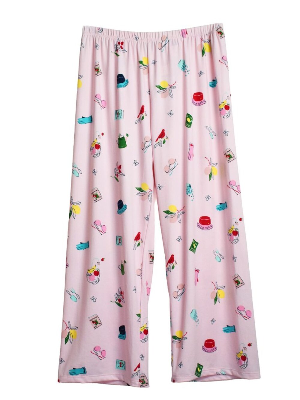 Kate Spade Women’s Pajama Short Sleeve Top Capri Pants 2-Pc Lounge PJ Set Size M - Picture 5 of 7